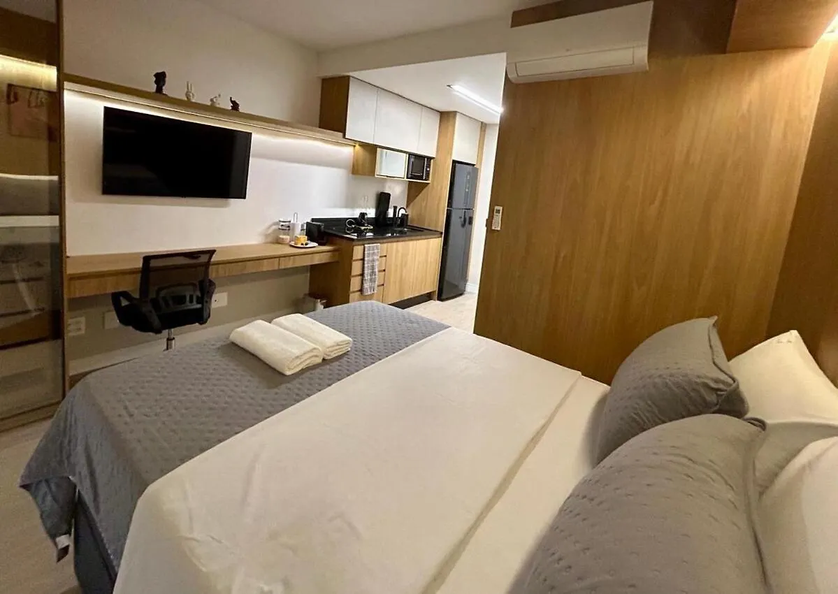 Studio 1805 - A Poucos Metros Do Allianz Park São Paulo Lägenhet